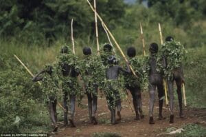 lovci africka deca