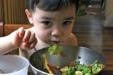 As one dad "cheated" his son to love vegetables