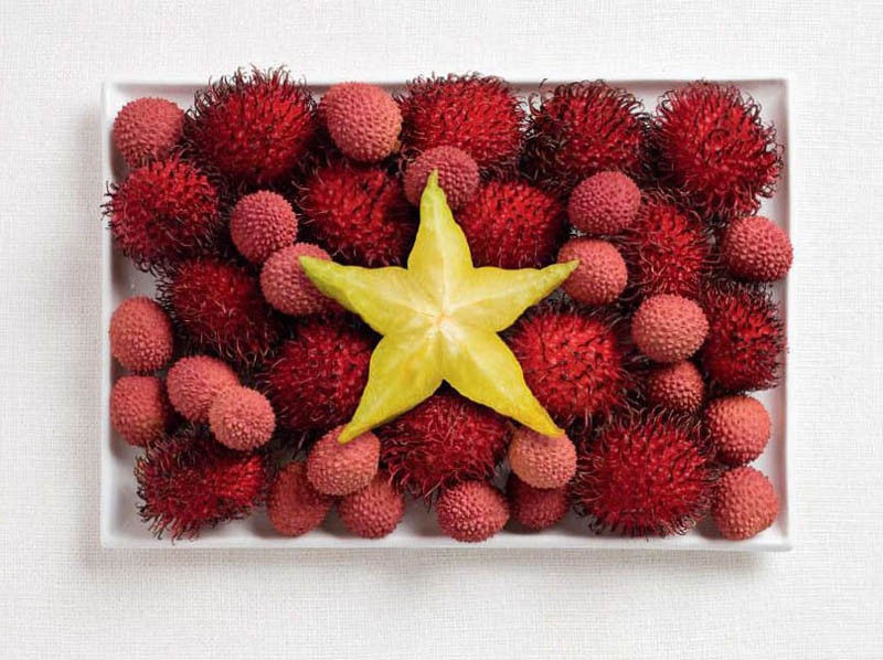 Vijetnam – voćke rambutan, azijska trešnja i karambola
