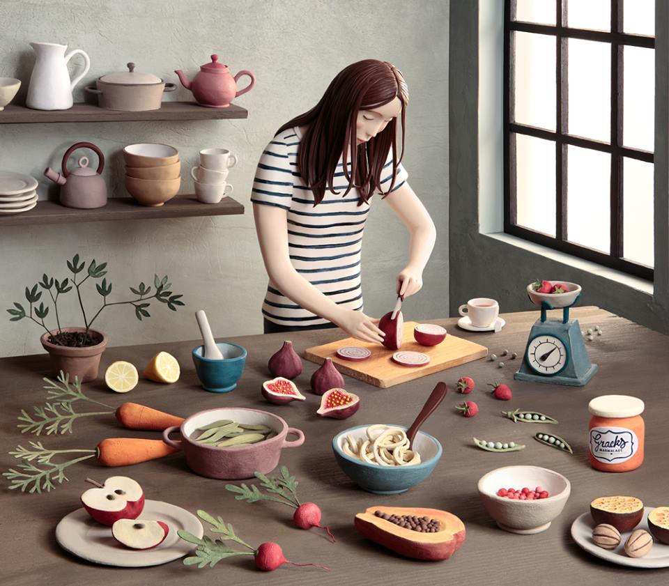 ilustracije od gline