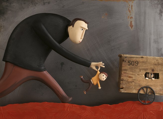ilustracije od gline