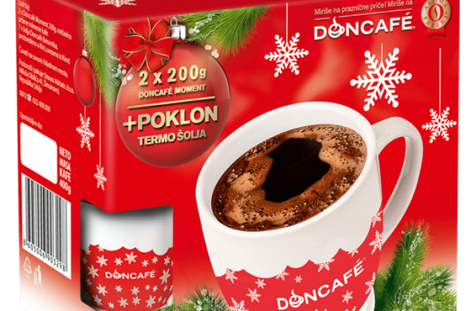 Novogodišnje Doncafe pakovanje na poklon čitaocima