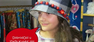 Januarski poklon Sarinog kutka – šeširić za povratak u školu!