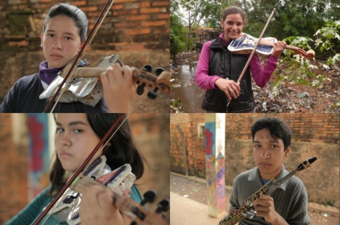 Deca koja Mocarta sviraju na otpadu – neverovatni “Reciklirani orkestar”