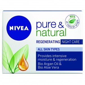 NIVEA Pure & Natural krema za  regenerišuću noćnu negu