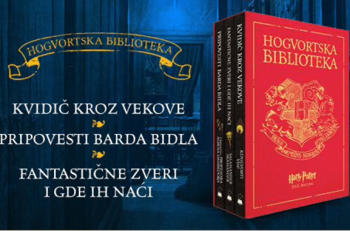 Za ljubitelje Harija Potera: komplet “Hogvortska biblioteka” od aprila u Srbiji
