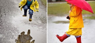 10 razloga zbog kojih deca kišni dan treba da provedu napolju
