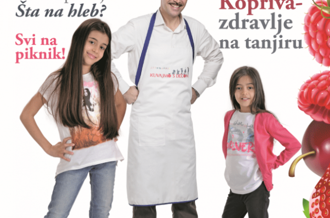 Treći broj časopisa “Kuvajmo s decom” je na kioscima!