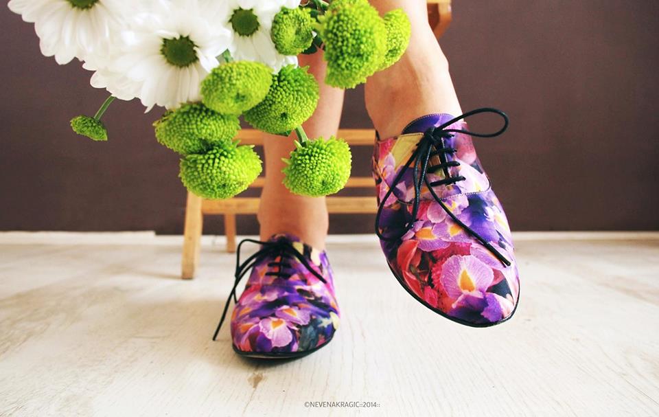Lilu cipele cvetne