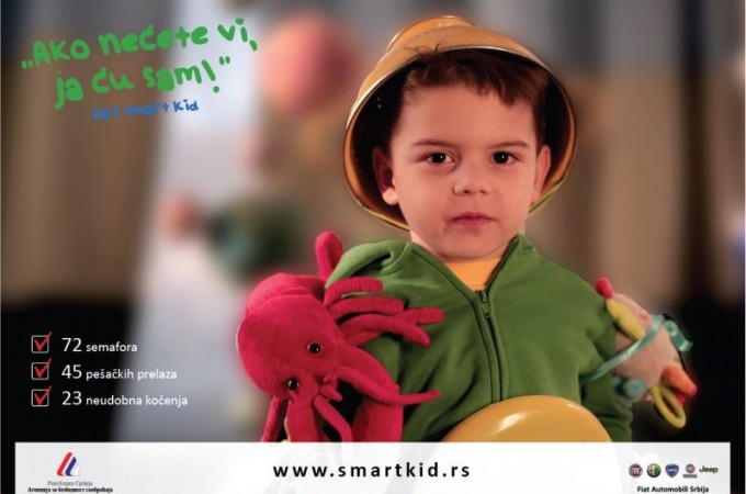 Smart Kid – kampanja za pametniji odnos prema dečjoj bezbednosti u saobraćaju
