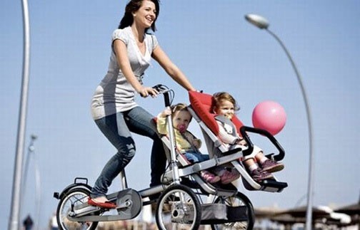 bicikl kolica za bebe 1