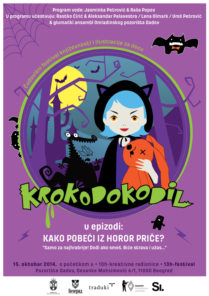 Festival Krokodokodil 2014 plakat