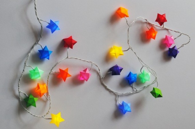 Novogodišnje ideje: Zvezdice od papira