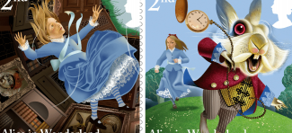 Serija poštanskih maraka povodom 150 godina “Alise u Zemlji čuda”