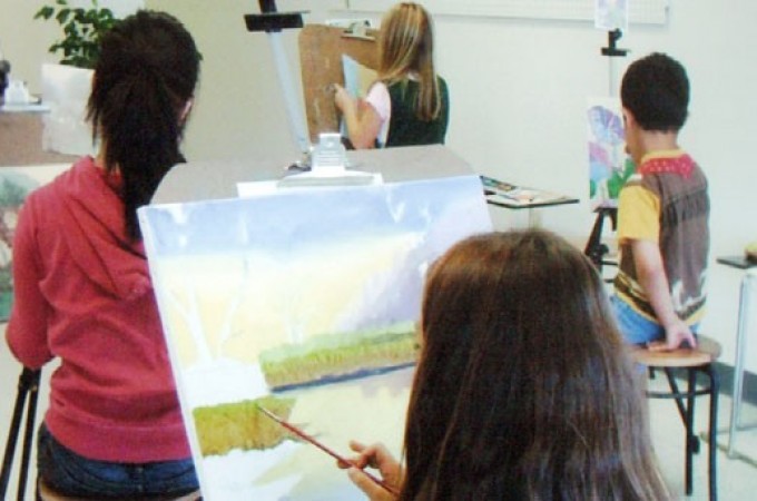 Basplatna škola slikarstva tokom zimskog raspusta