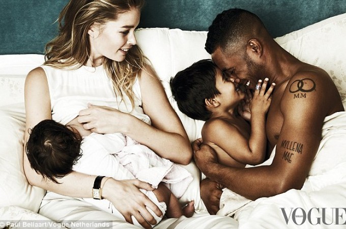 Supermodel Ducen Kros promoviše dojenje na stranicama Voga