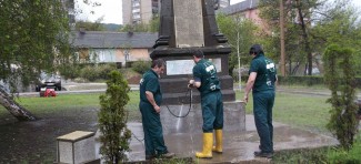 Nastavlja se akcija čišćenja spomenika u gradovima širom Srbije