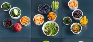 10 fotografija dnevnih porcija voća i povrća