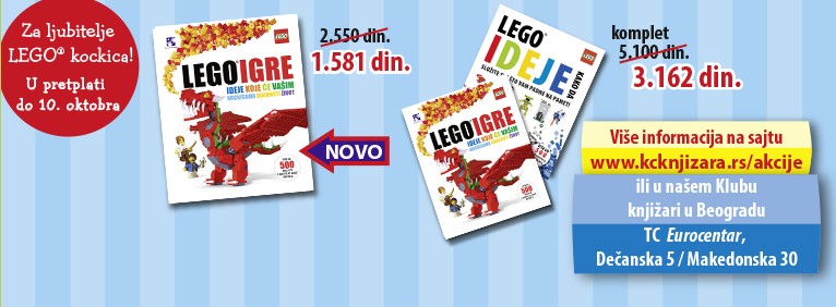 Lego knjige akcija