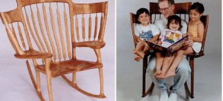 Tata stolar napravio stolicu za čitanje učetvoro