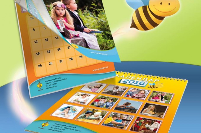 Uz svaku kupovinu – Pčelicin kalendar za 2016. godinu