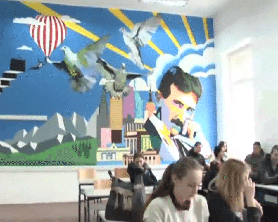 mural nikole tesle