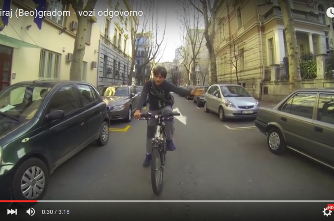 Naučite decu pravilnoj vožnji uz film “Bicikliraj (Beo)gradom – vozi odgovorno”