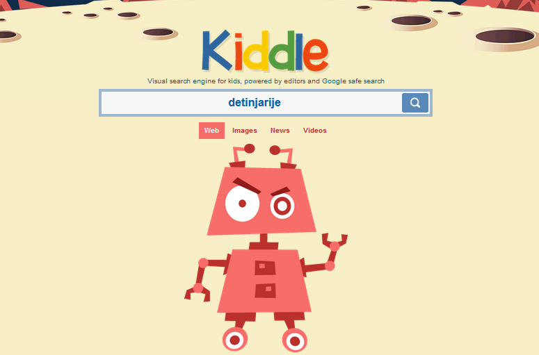 pretrazivac za decu kiddle