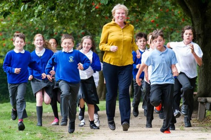 U školi u kojoj đaci trče milju dnevno ne postoje gojazna deca