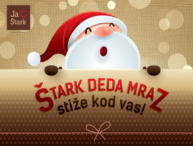 Štark Deda Mraz stiže kod vas