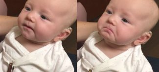 Očaravajuća reakcija bebe koja je prvi put čula svoju mamu