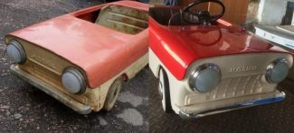 Zaljubljenik restaurira stare dečije automobile iz vremena SSSR