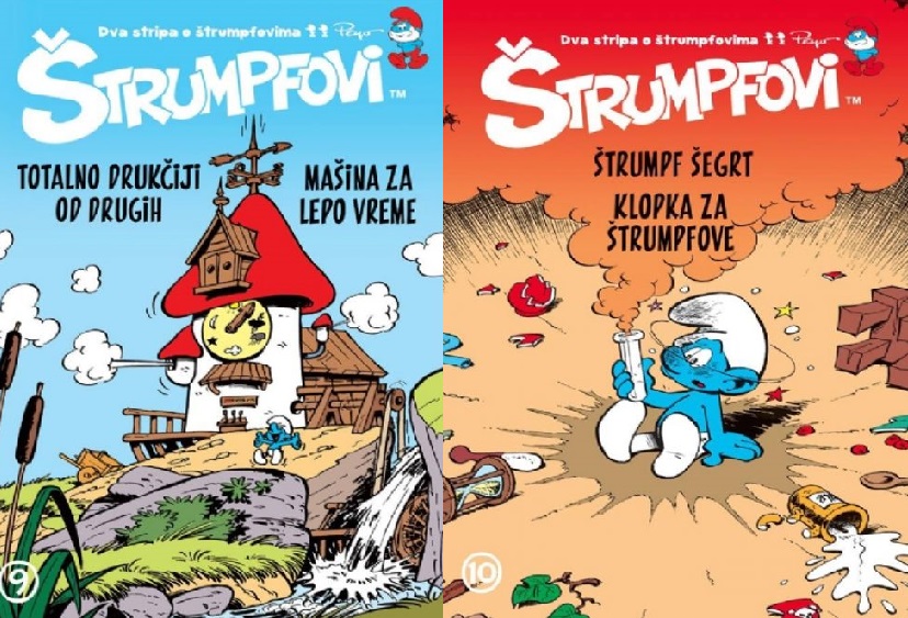 strumpfovi strip