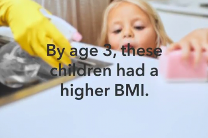 Istraživanje: Kućni dezinfekti doprinose gojaznosti kod dece