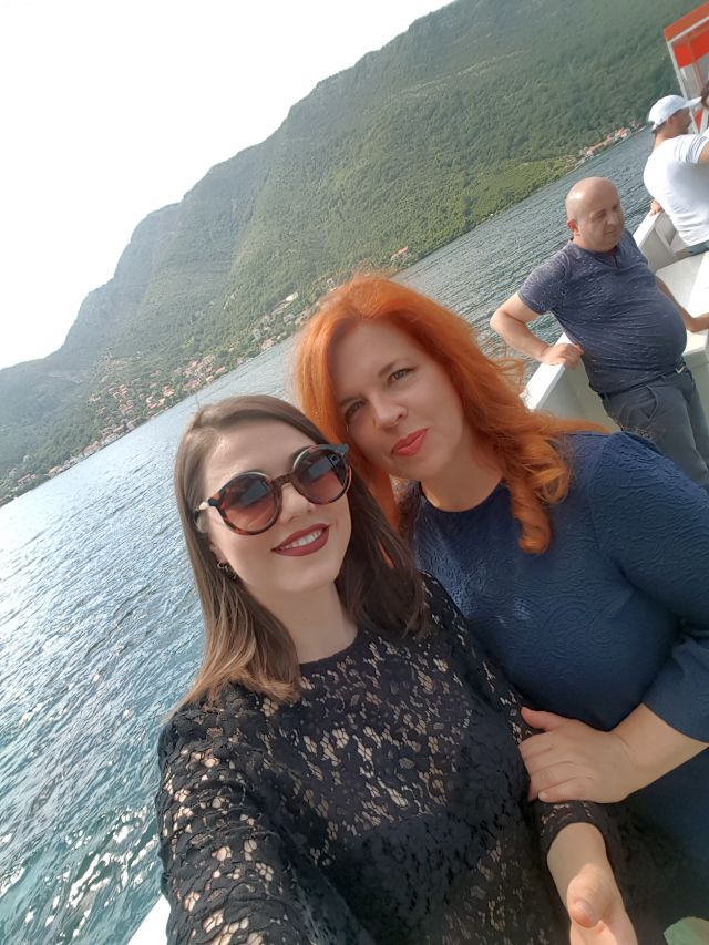 Ivana i Branislava, trajekt Lepetane-Kamenari, Boka Kotorska