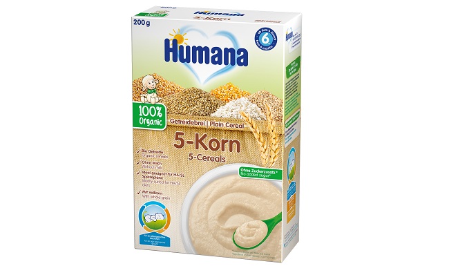 Humana organska bezmlecna instant kasa sa 5 zitarica 200g