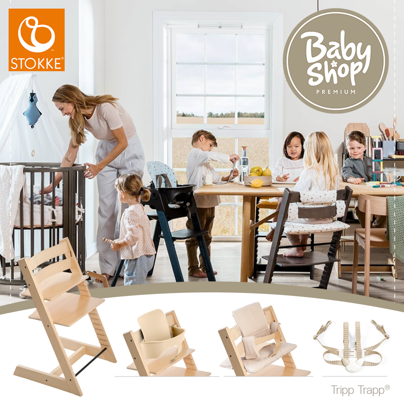 Baby Shop Premium - stokke drvena stolica