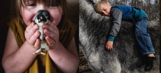 Mama fotograf beleži odrastanje svoje petoro dece na farmi