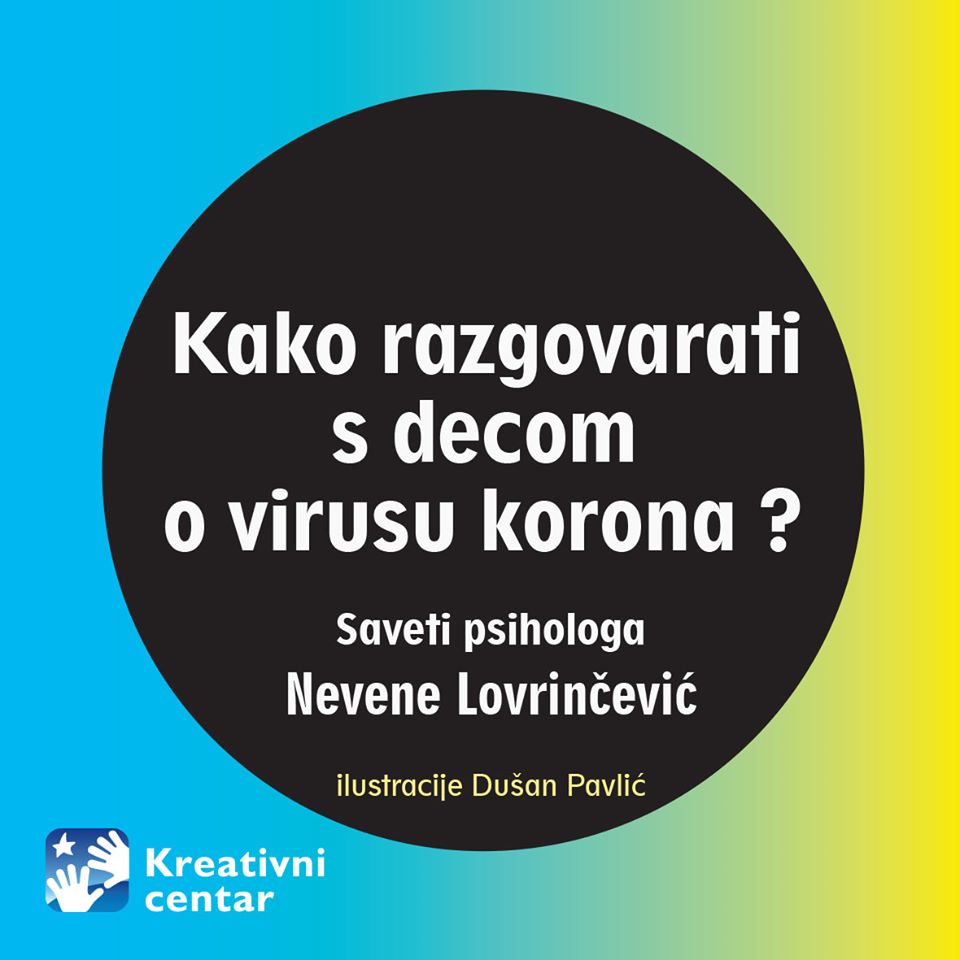 kako razgovarati sa decom o korona virusu