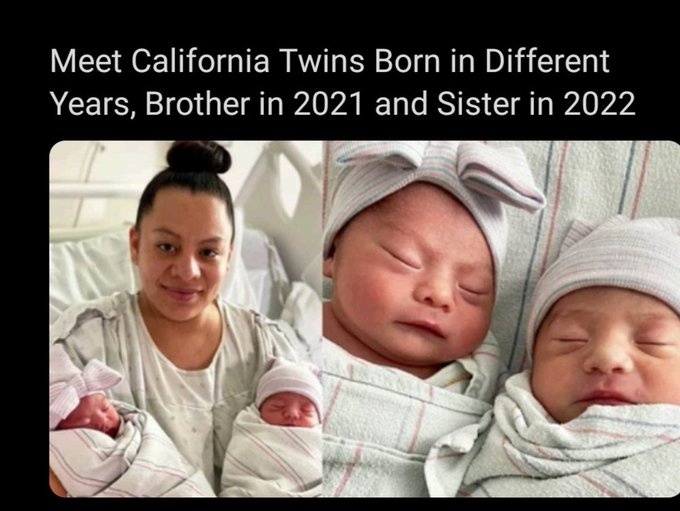 blizanci rodjeni u dve razlicite godine